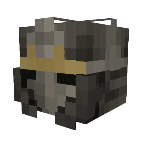 JokingHills Minecraft avatar head, 3D render
