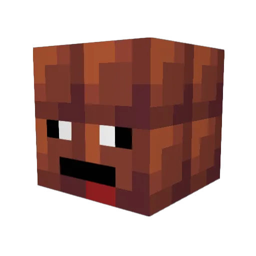 JokingTree23 Minecraft avatar head, 3D render