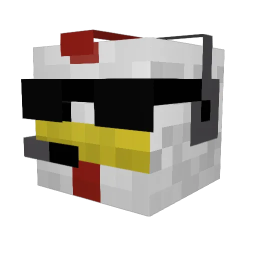 Jola2612 Minecraft avatar head, 3D render