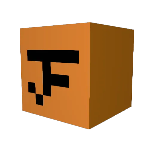Jolasl Minecraft avatar head, 3D render