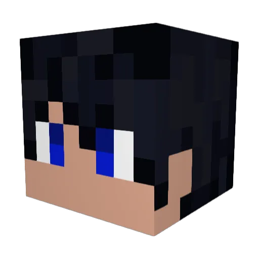Jole_0901 Minecraft avatar head, 3D render