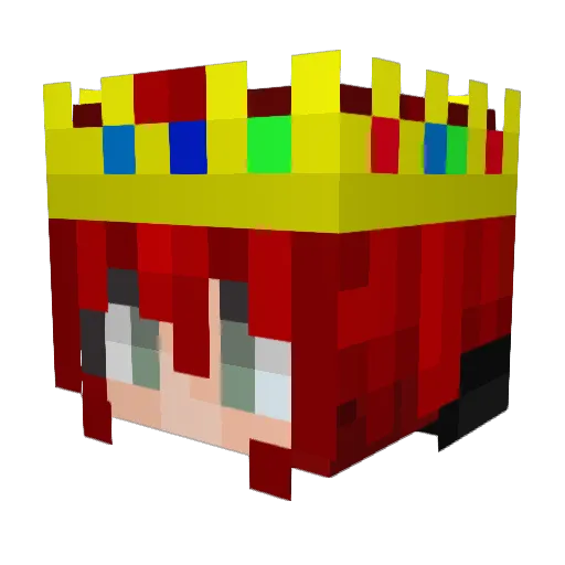 Jolene_AJ Minecraft avatar head, 3D render