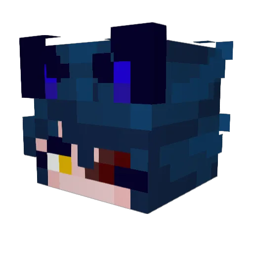 JollyClover4394 Minecraft avatar head, 3D render