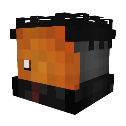 JollyGoodShow99 Minecraft avatar head, 3D render