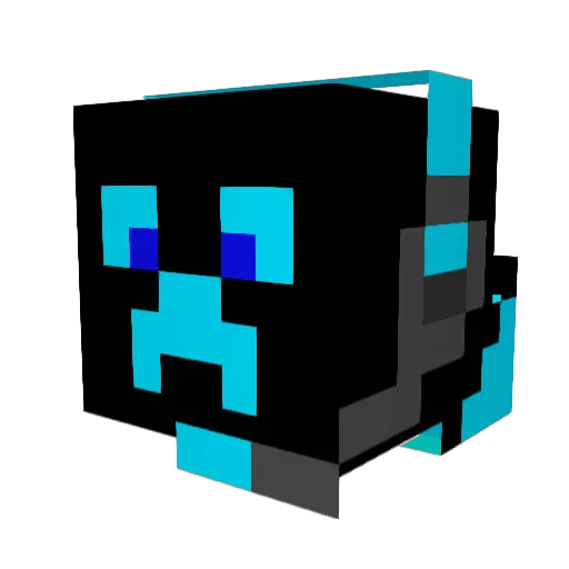 JollyGreenMike Minecraft avatar head, 3D render