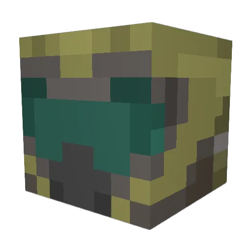 JollyScorcher Minecraft avatar head, 3D render