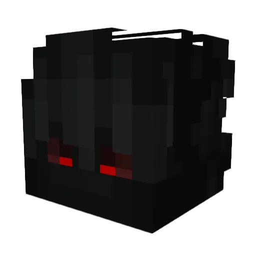 Joltax Minecraft avatar head, 3D render