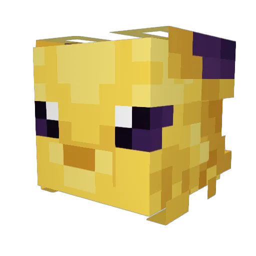 Jolteo0n Minecraft avatar head, 3D render