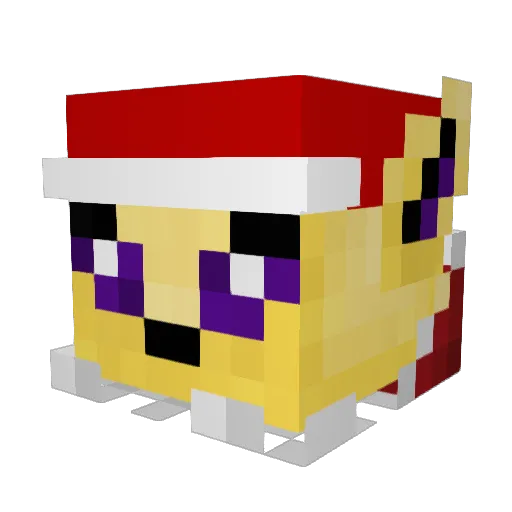 Jolteon7721 Minecraft avatar head, 3D render