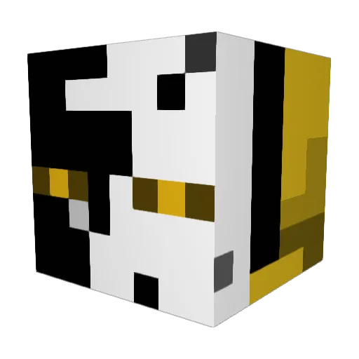 Jolts_Z Minecraft avatar head, 3D render