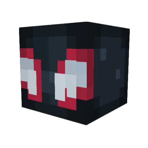 Joltsies Minecraft avatar head, 3D render