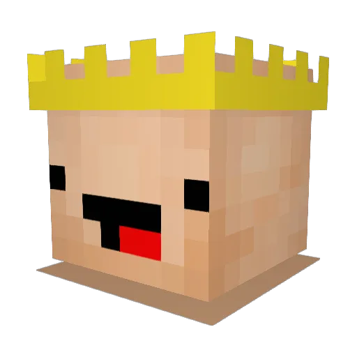 JolyStNick Minecraft avatar head, 3D render