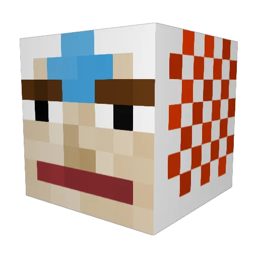 JolyneCujoh33344 Minecraft avatar head, 3D render