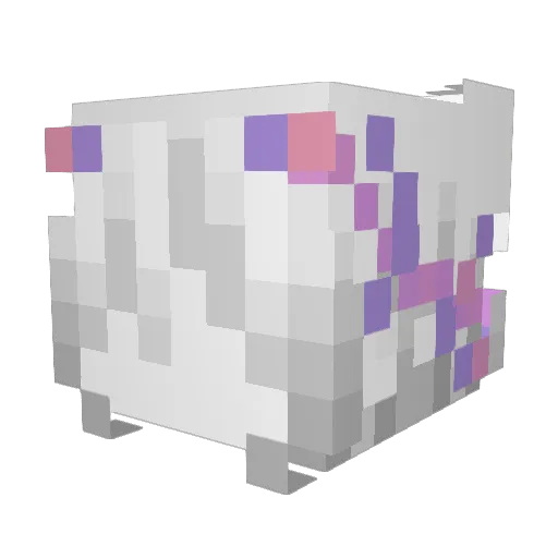 Jolypse Minecraft avatar head, 3D render