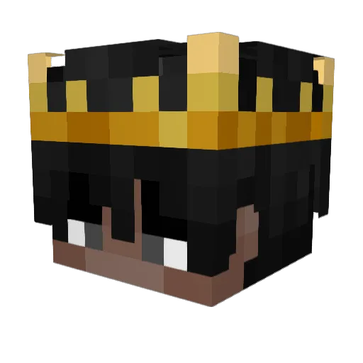 JommyMC Minecraft avatar head, 3D render