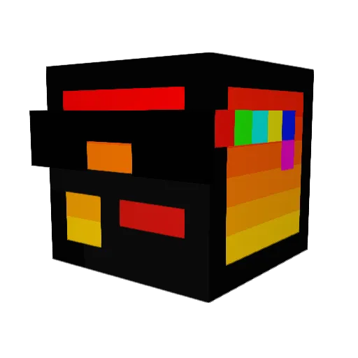 Jomnnn Minecraft avatar head, 3D render