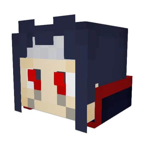 Jon12210 Minecraft avatar head, 3D render