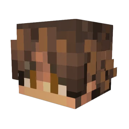 JonBer2410 Minecraft avatar head, 3D render