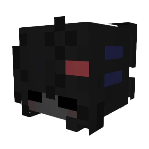 JonDonBonGon Minecraft avatar head, 3D render