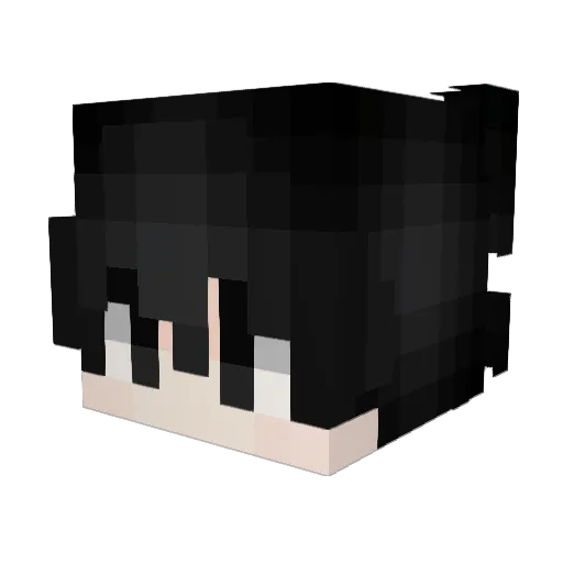 JonJones1 Minecraft avatar head, 3D render