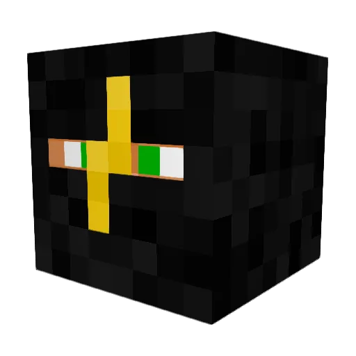 JonKe11 Minecraft avatar head, 3D render