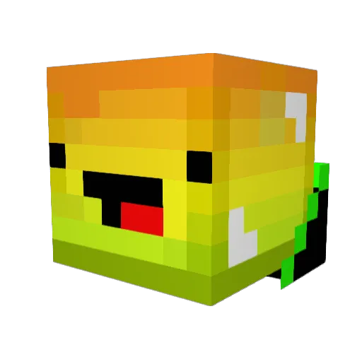 JonLee955 Minecraft avatar head, 3D render