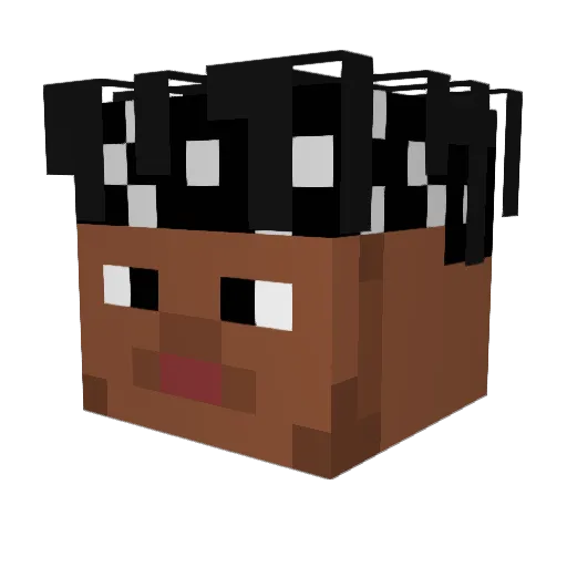 JonTheGamer Minecraft avatar head, 3D render
