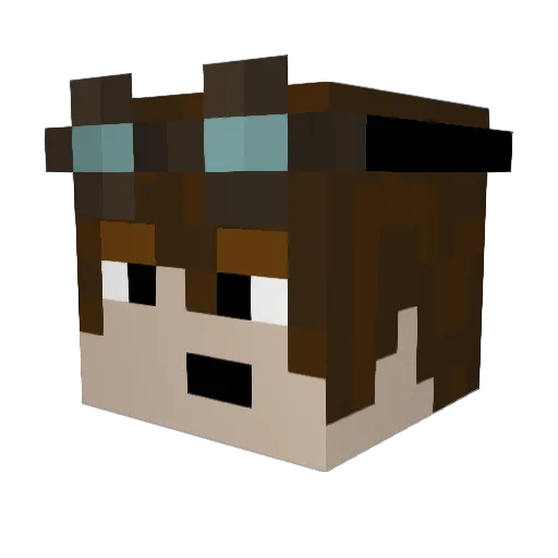 Jon_The_Ripper Minecraft avatar head, 3D render