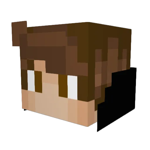 Jon_thedrunk Minecraft avatar head, 3D render