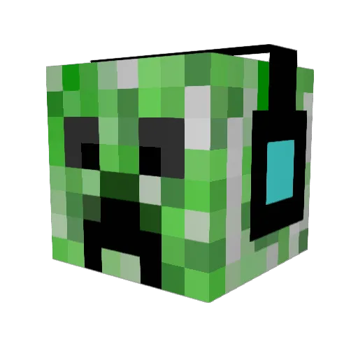 Jona712 Minecraft avatar head, 3D render
