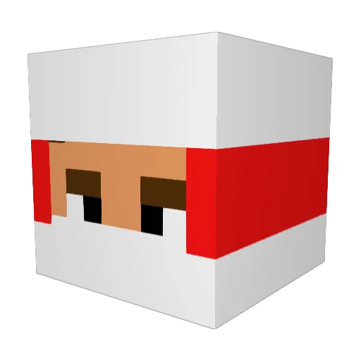Jonah1893 Minecraft avatar head, 3D render