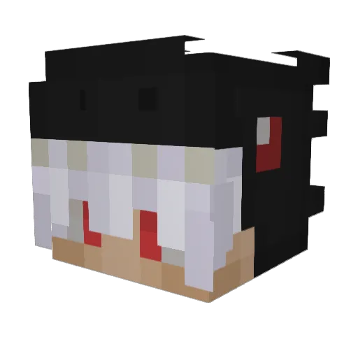 JonahMugen Minecraft avatar head, 3D render