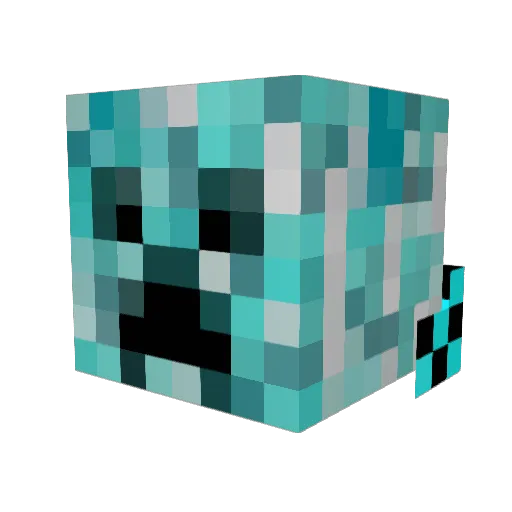 Jonah_35 Minecraft avatar head, 3D render