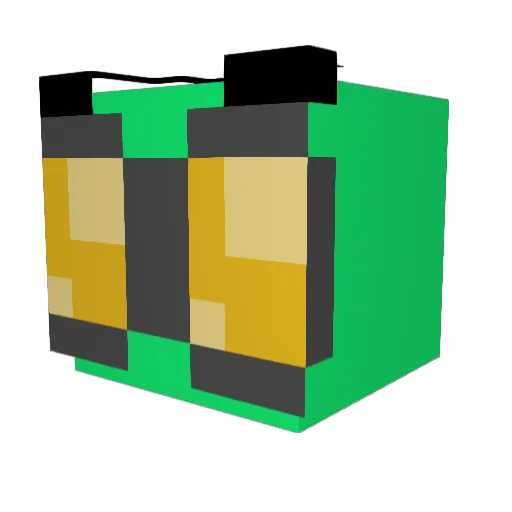 Jonah_Lazer Minecraft avatar head, 3D render