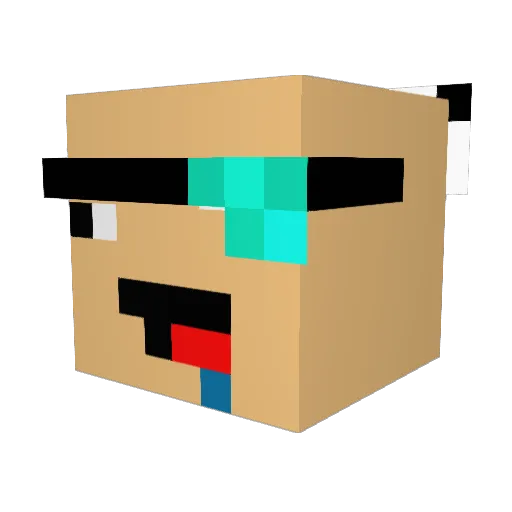 Jonah_MD Minecraft avatar head, 3D render