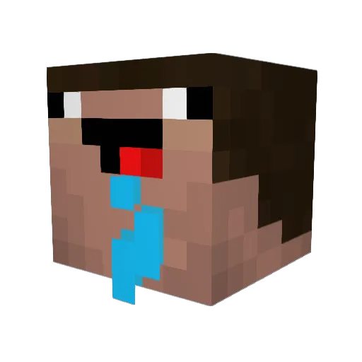 Jonahexe2 Minecraft avatar head, 3D render