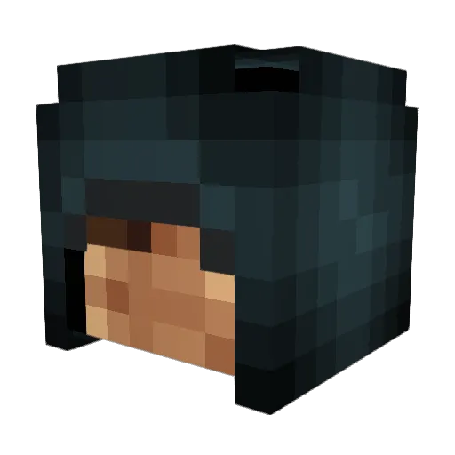 Jonahsnuts Minecraft avatar head, 3D render