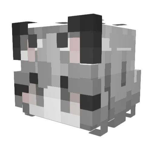 JonanTheDove Minecraft avatar head, 3D render