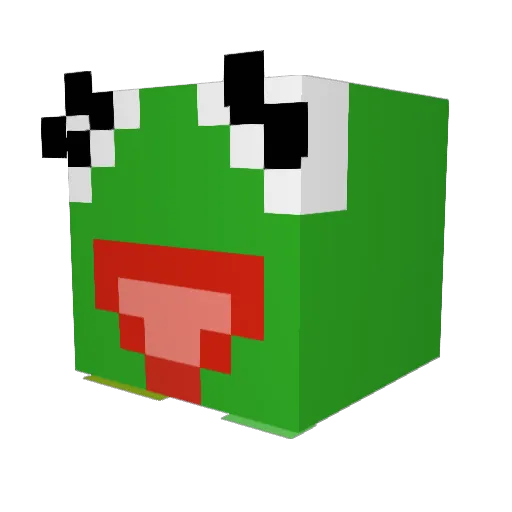Jonanens_ven Minecraft avatar head, 3D render