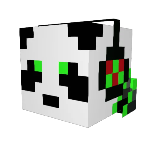 Jonas507 Minecraft avatar head, 3D render