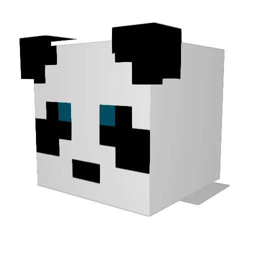 JonasH1 Minecraft avatar head, 3D render