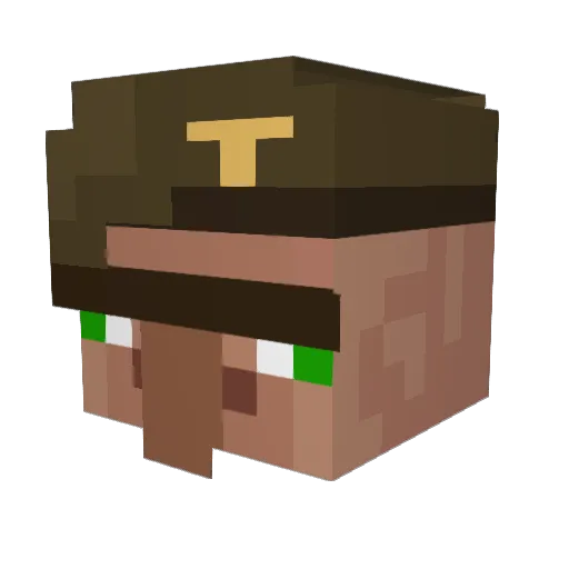JonasKT Minecraft avatar head, 3D render