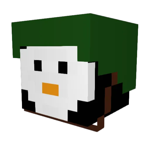 Jonasbs1 Minecraft avatar head, 3D render