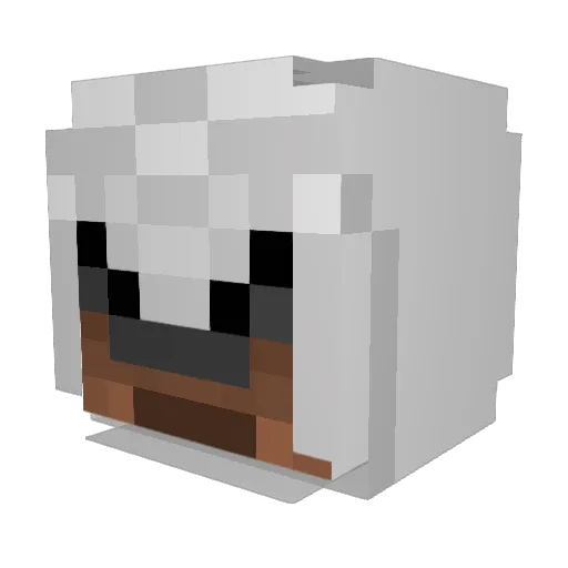 Jonasrm93 Minecraft avatar head, 3D render