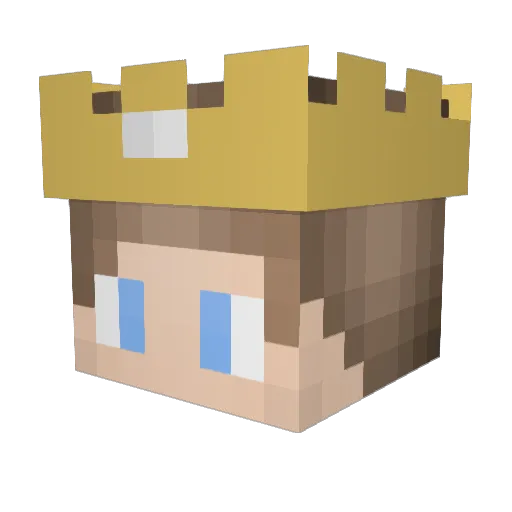 Jonatan_NR Minecraft avatar head, 3D render