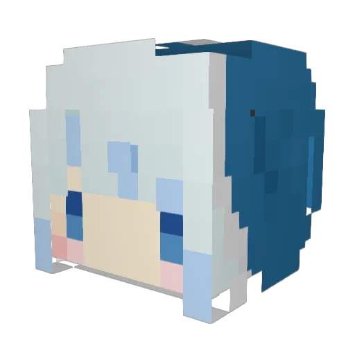 Jonathan0517 Minecraft avatar head, 3D render