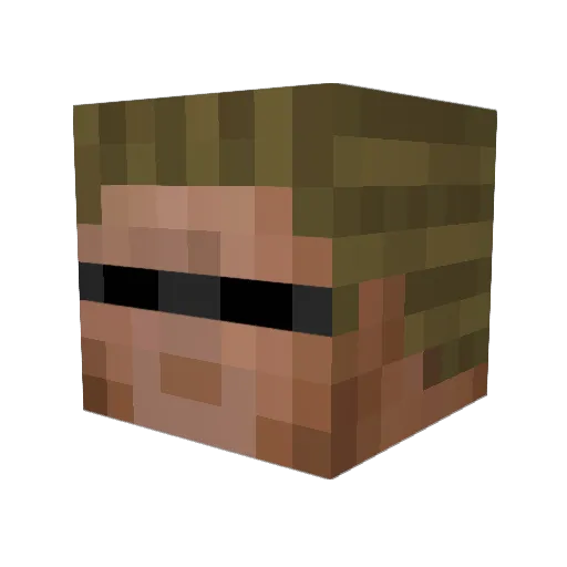 Jonathan4Life Minecraft avatar head, 3D render