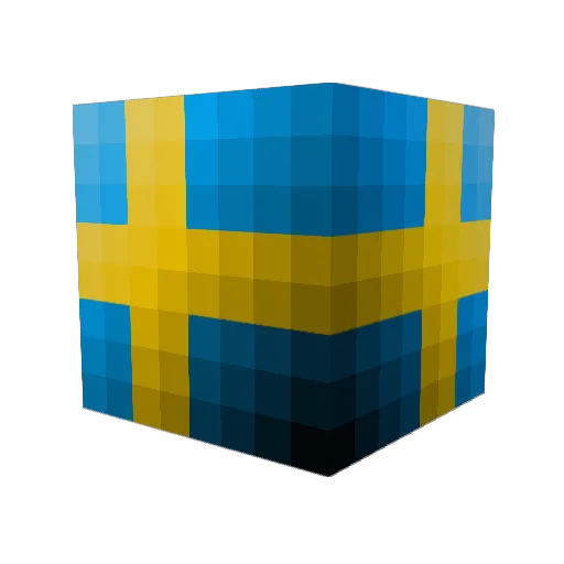 JonathanNilver Minecraft avatar head, 3D render