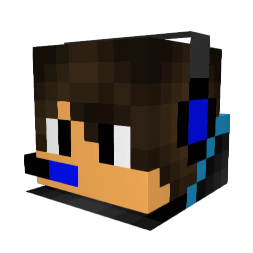 Jonathan_1738 Minecraft avatar head, 3D render