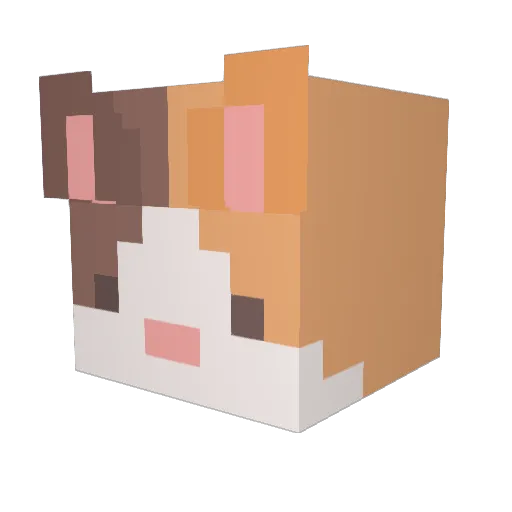 Jonathan_680 Minecraft avatar head, 3D render